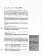 Preview for 15 page of Electro-Voice AP2800 Operation Manual & Service Instructions