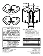 Предварительный просмотр 2 страницы Electro-Voice CB 5 Installation Instructions