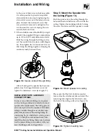 Предварительный просмотр 9 страницы Electro-Voice Ceiling Speaker Systems Installation And Operation Manual