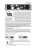 Предварительный просмотр 7 страницы Electro-Voice Compact Precision CP1800 Owner'S Manual