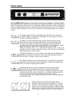 Предварительный просмотр 6 страницы Electro-Voice Compact Precision CP3000S Owner'S Manual