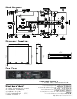 Предварительный просмотр 2 страницы Electro-Voice Contractor Precision  CPS2.6 Technical Specifications