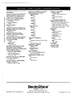 Предварительный просмотр 8 страницы Electro-Voice DeltaMax DMS-1122/85 Series Brochure & Specs