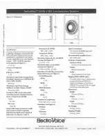 Предварительный просмотр 6 страницы Electro-Voice DeltaMax DMS-1181 Series Specification Sheet