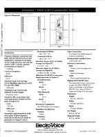 Предварительный просмотр 6 страницы Electro-Voice DeltaMax DMS-2181 Service Manual