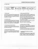 Предварительный просмотр 4 страницы Electro-Voice Digital Organ Cabinet FX 70 Owner'S Manual