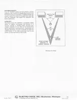 Предварительный просмотр 2 страницы Electro-Voice E-V ELEVEN Engineering Data