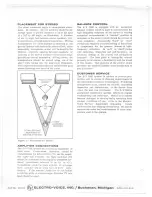 Предварительный просмотр 2 страницы Electro-Voice E-V ONE Engineering Data