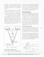 Предварительный просмотр 2 страницы Electro-Voice E-V Seven Engineering Data