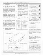 Preview for 5 page of Electro-Voice Electronic Crossover EX-24 Owner'S Manual