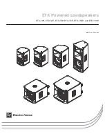 Предварительный просмотр 1 страницы Electro-Voice ETX-15SP User Manual