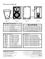 Предварительный просмотр 4 страницы Electro-Voice EVF-1152S/94-FG User Manual