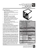 Electro-Voice EVH-1152D/66 Specifications предпросмотр