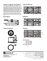 Preview for 2 page of Electro-Voice EVID C8.2HC Technical Specifications