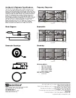 Предварительный просмотр 2 страницы Electro-Voice EVID C8.2LP Technical Specifications