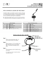 Electro-Voice EVID MA-3 Assembly Instructions предпросмотр