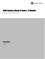 Electro-Voice EVID S Series Installation Manual предпросмотр