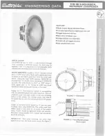 Предварительный просмотр 1 страницы Electro-Voice EVM-18B Engineering Data