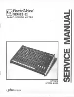 Electro-Voice EVT 5212 Service Manual preview
