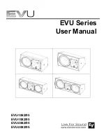 Electro-Voice EVU-1062/95 User Manual предпросмотр