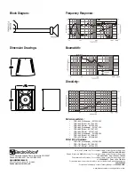 Предварительный просмотр 2 страницы Electro-Voice FRX+181 Technical Specifications