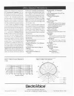 Предварительный просмотр 2 страницы Electro-Voice HM1x Specification Sheet