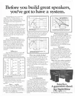 Preview for 10 page of Electro-Voice Interface 1 Instruction Manual