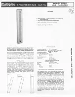 Electro-Voice LR4S Engineering Data предпросмотр