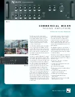 Предварительный просмотр 1 страницы Electro-Voice MA-606 Brochure