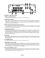 Предварительный просмотр 4 страницы Electro-Voice Mixer Amplifier MA-1206 Instruction Manual And Users Manual