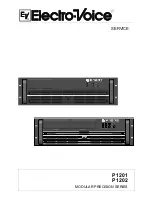 Electro-Voice MODULAR PRECISION Series Service Manual предпросмотр