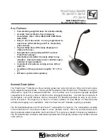 Electro-Voice PC Sat-5 Technical Specifications preview