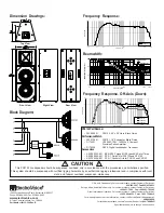 Предварительный просмотр 2 страницы Electro-Voice Phoenix PX2122 Technical Specifications