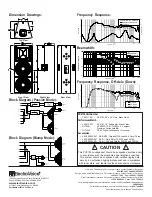 Предварительный просмотр 2 страницы Electro-Voice Phoenix PX2152 Technical Specifications