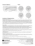 Preview for 4 page of Electro-Voice PolarChoice PC-12 Technical Specifications