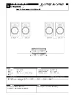 Предварительный просмотр 2 страницы Electro-Voice Precision P 1200 System Application Manual