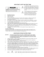 Preview for 3 page of Electro-Voice Precision P1200 RT Owner'S Manual