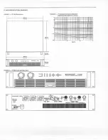 Предварительный просмотр 2 страницы Electro-Voice Processed Precision P 1050 Specification Sheet