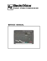 Electro-Voice PSX600 Service Manual preview