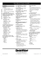 Preview for 4 page of Electro-Voice Q44 Specifications