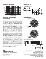 Предварительный просмотр 2 страницы Electro-Voice RE27N/D Technical Specifications