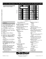 Preview for 6 page of Electro-Voice SL12-2H Datasheet