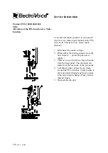 Предварительный просмотр 88 страницы Electro-Voice STEREO POWERED MIXER PSX1000 Service Manual