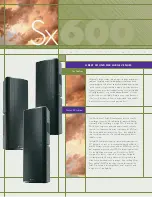 Preview for 2 page of Electro-Voice SX Series SX600 Brochure & Specs