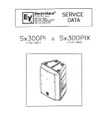 Electro-Voice SX300PI Service Data предпросмотр