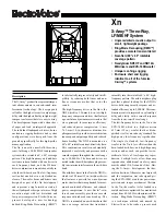 Preview for 1 page of Electro-Voice X-Array XN Brochure & Specs