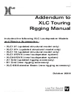 Preview for 1 page of Electro-Voice XLC 127 Rigging Manual