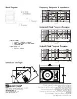 Предварительный просмотр 2 страницы Electro-Voice Xw12A Technical Specifications