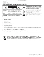 Предварительный просмотр 2 страницы Electro-Voice Zx1 Owner'S Manual