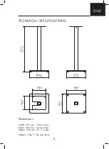 Предварительный просмотр 5 страницы ELECTROCOMPANIET EC Living Floor stand Installation Manual